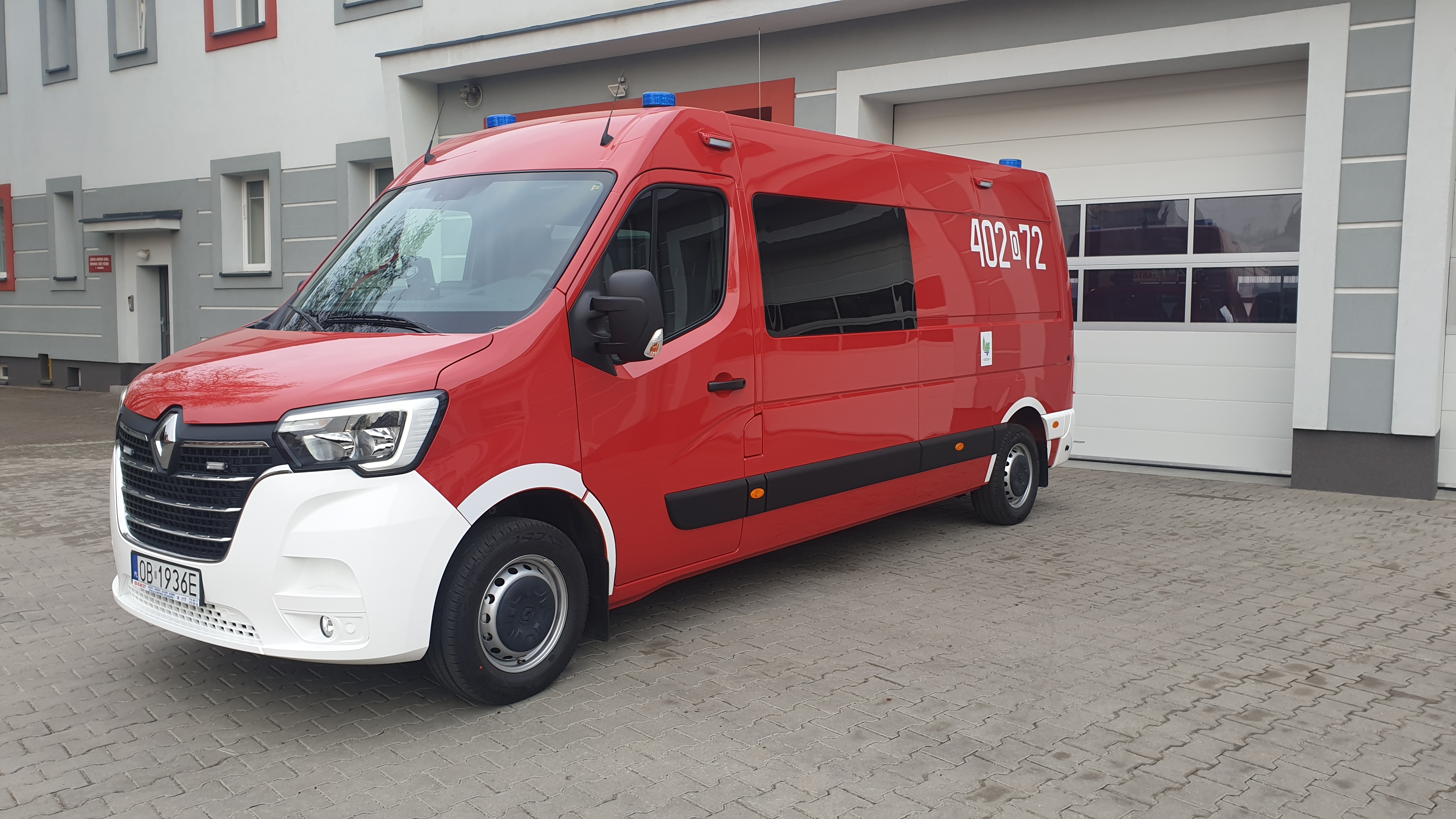 SLGRat Renault Master - samochód SGPR "Brzeg"
