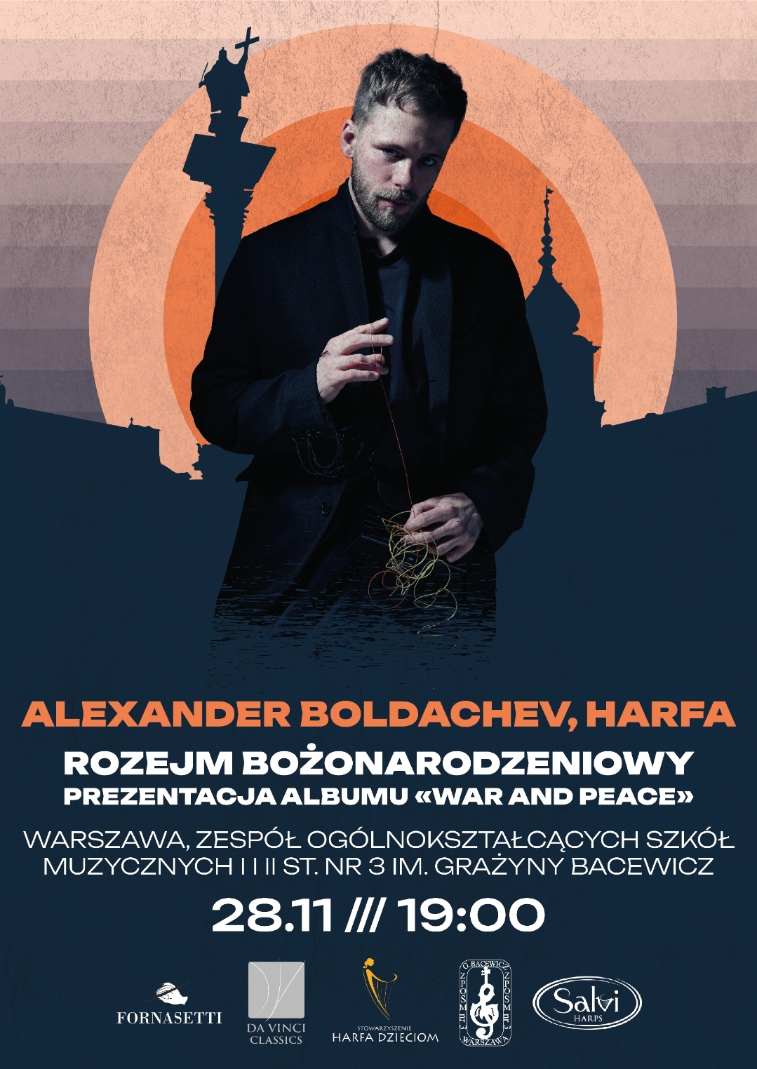 KONCERT - ALEXANDER BOLDACHEV, HARFA