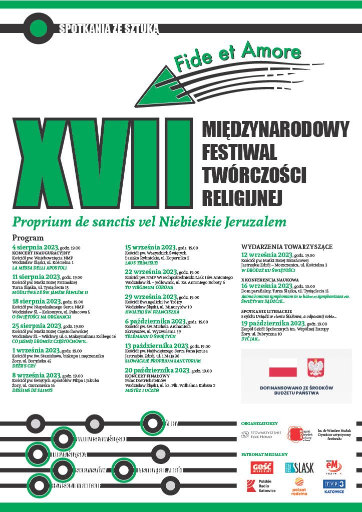 Plakat Fide et Amore