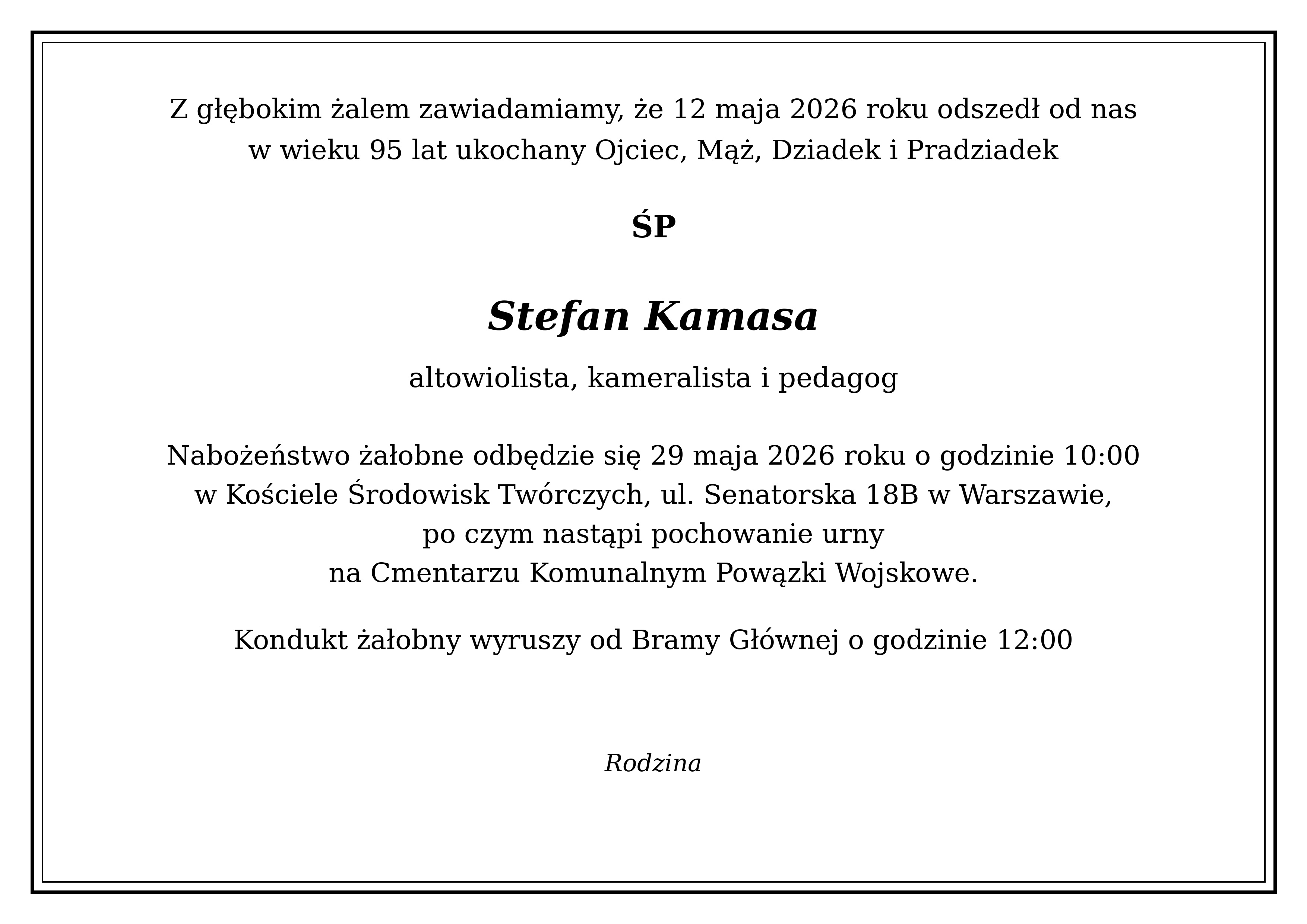 Klepsydra Stefan Kamasa