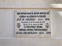 Tablica pamiątkowa poświęcona Józefowi Konradowi Chełmickiemu