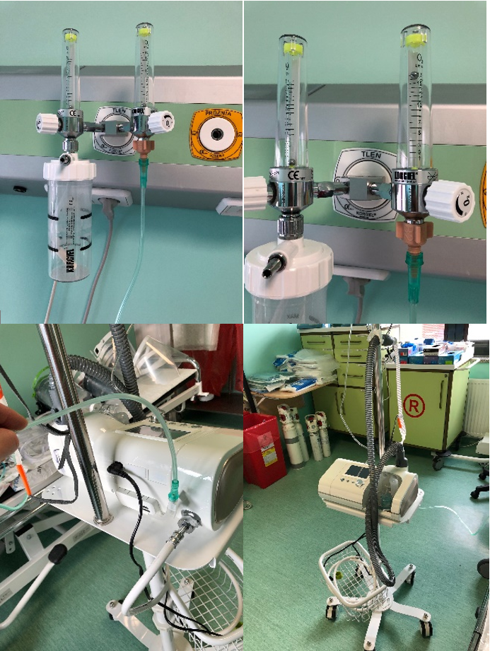 Adapter do reduktora tlenowego