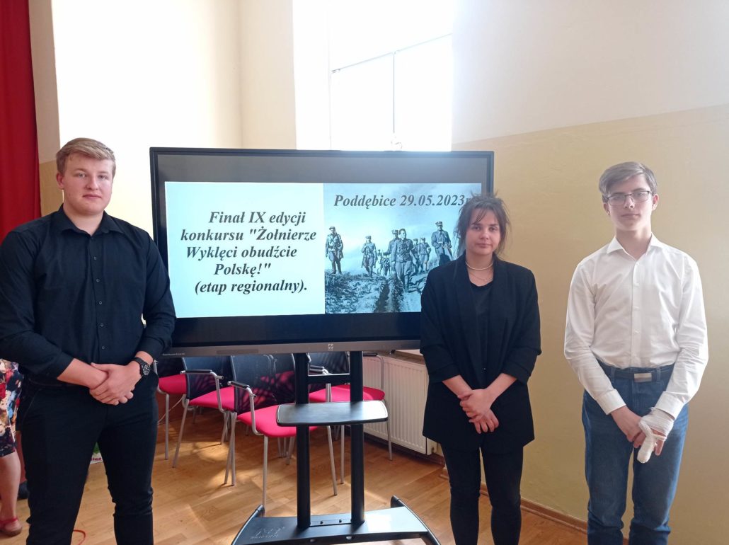 KONKURS O ŻOŁNIERZACH WYKLĘTYCH W PODDĘBICACH