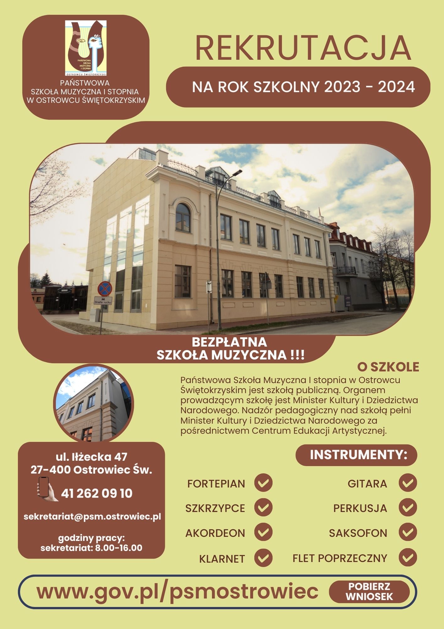 Ulotka rekrutacyjna 1