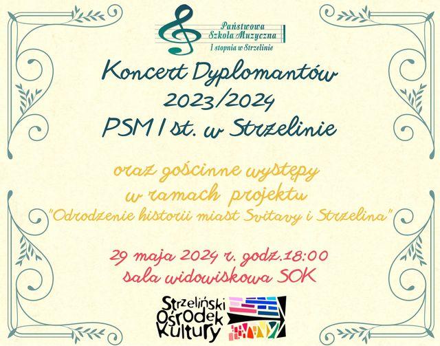 Na jasnym tle umieszczone zostały informacje dotyczące wydarzenia. W górnej części plakatu znajduje się logo PSM, w dolnej części logo SOKu.