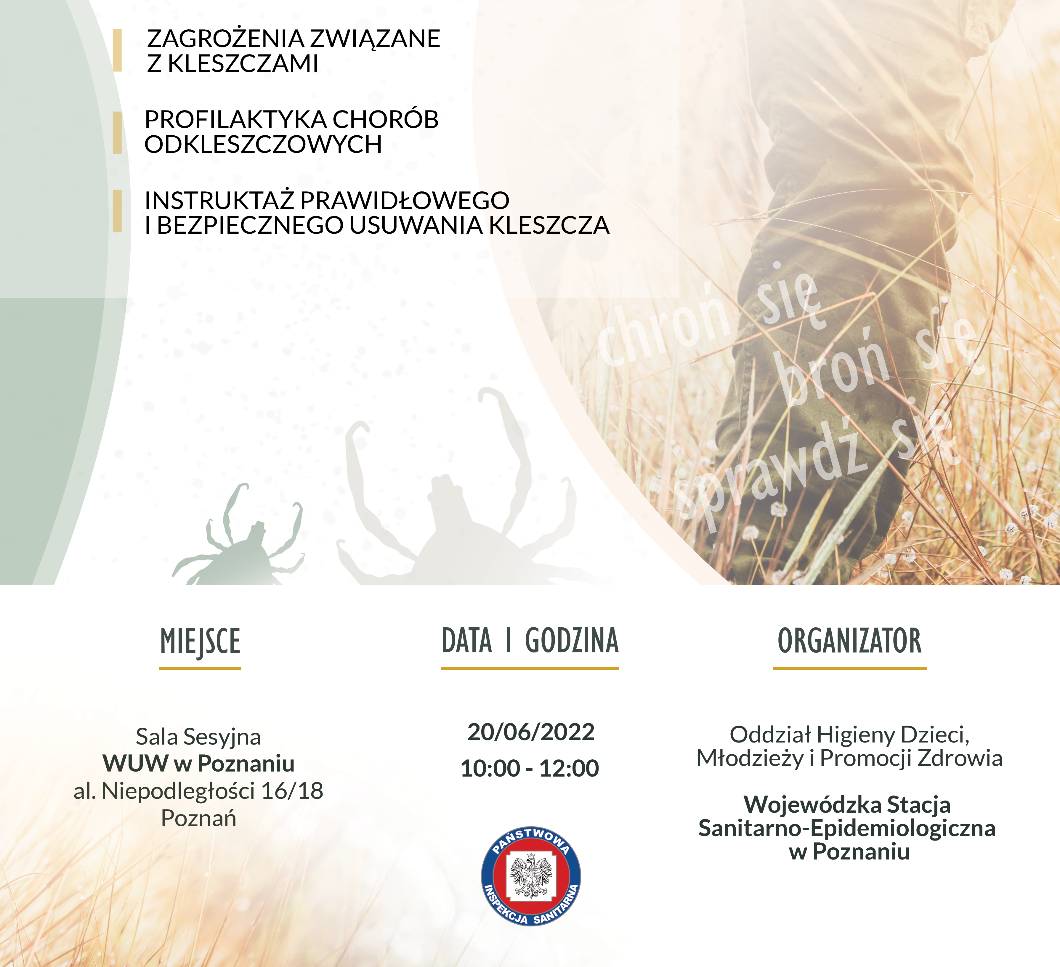 Konferencja Mały kleszcz duży problem