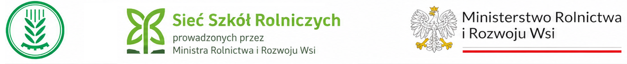 Logotypy szkoły i organu prowadzącego