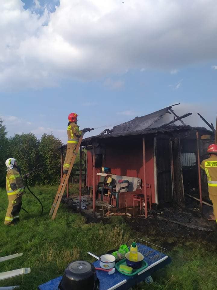 2021-08-14 - Ryczyca, fot. OSP Kotuń