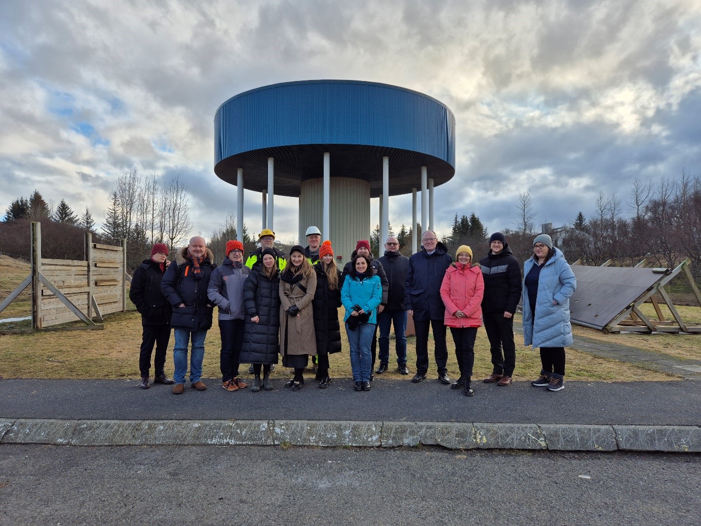 Uczestnicy wisty studyjnej - projekt GeoSynergy