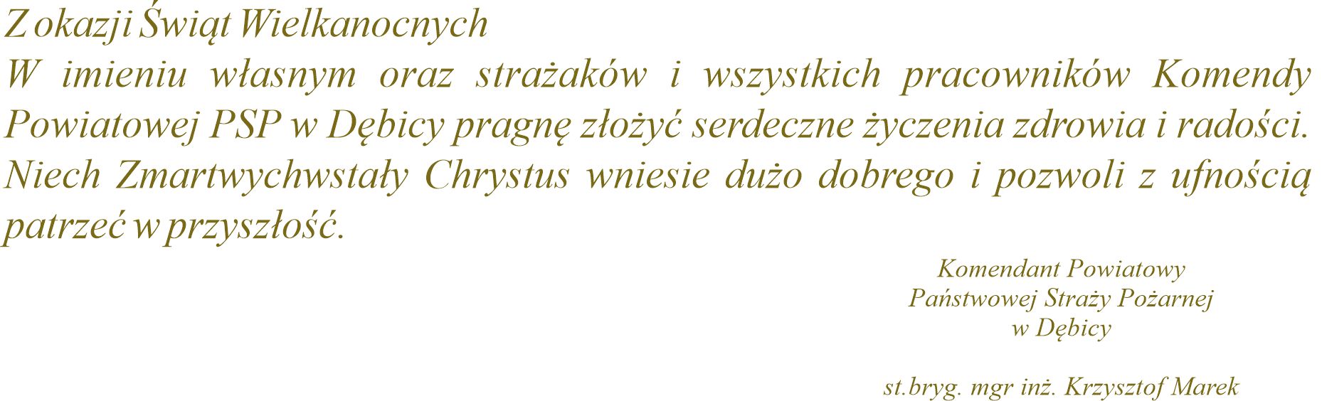 życzenia wielkanocne