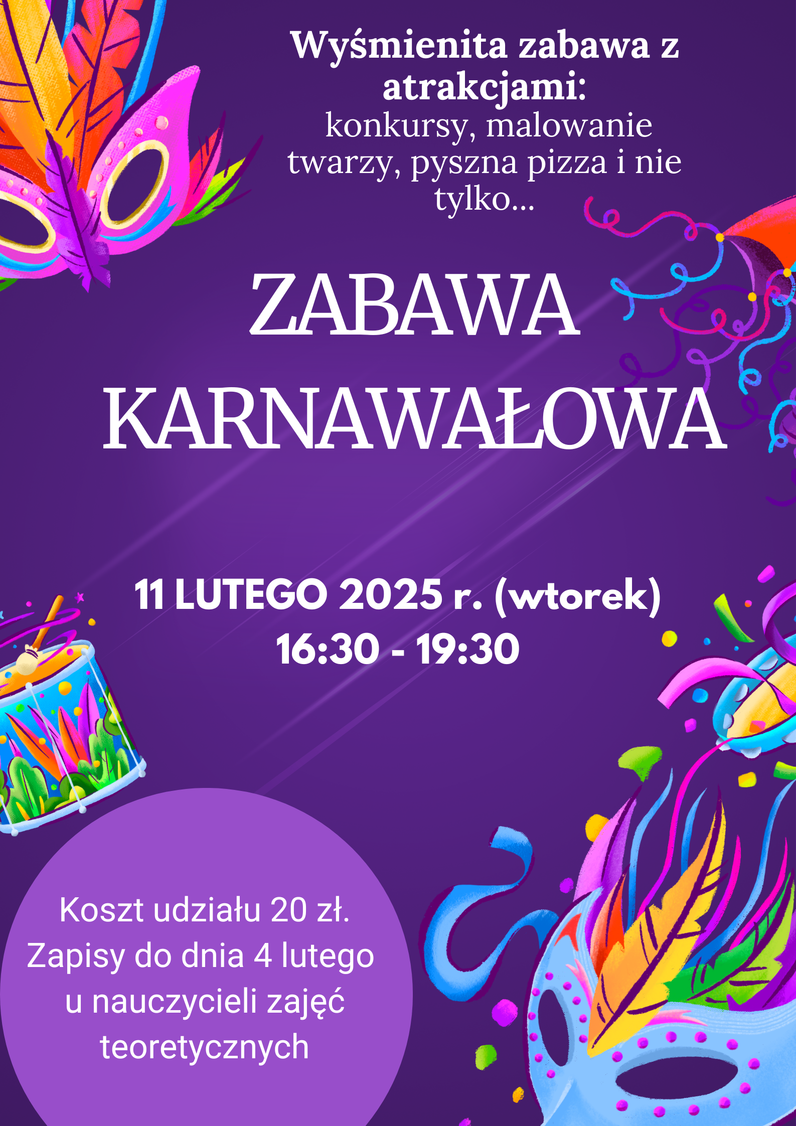 Zabawa karnawałowa