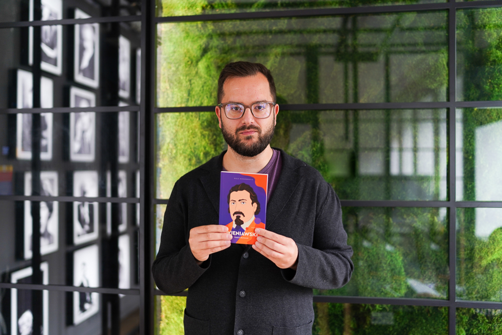 Mateusz Borkowski - autor Malej Monografii Henryka Wieniawskiego