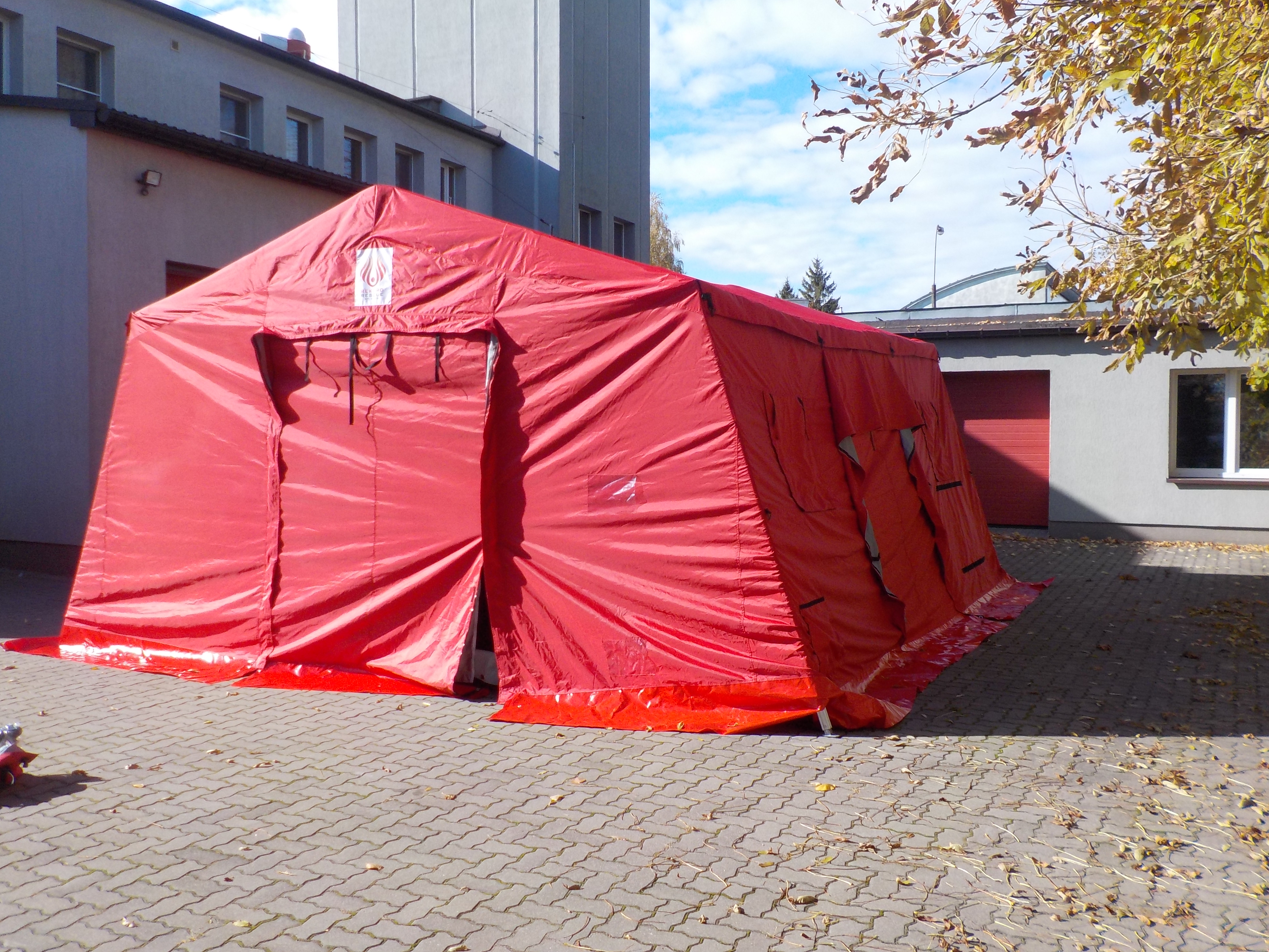 Stelażowy namiot ratowniczy NSR