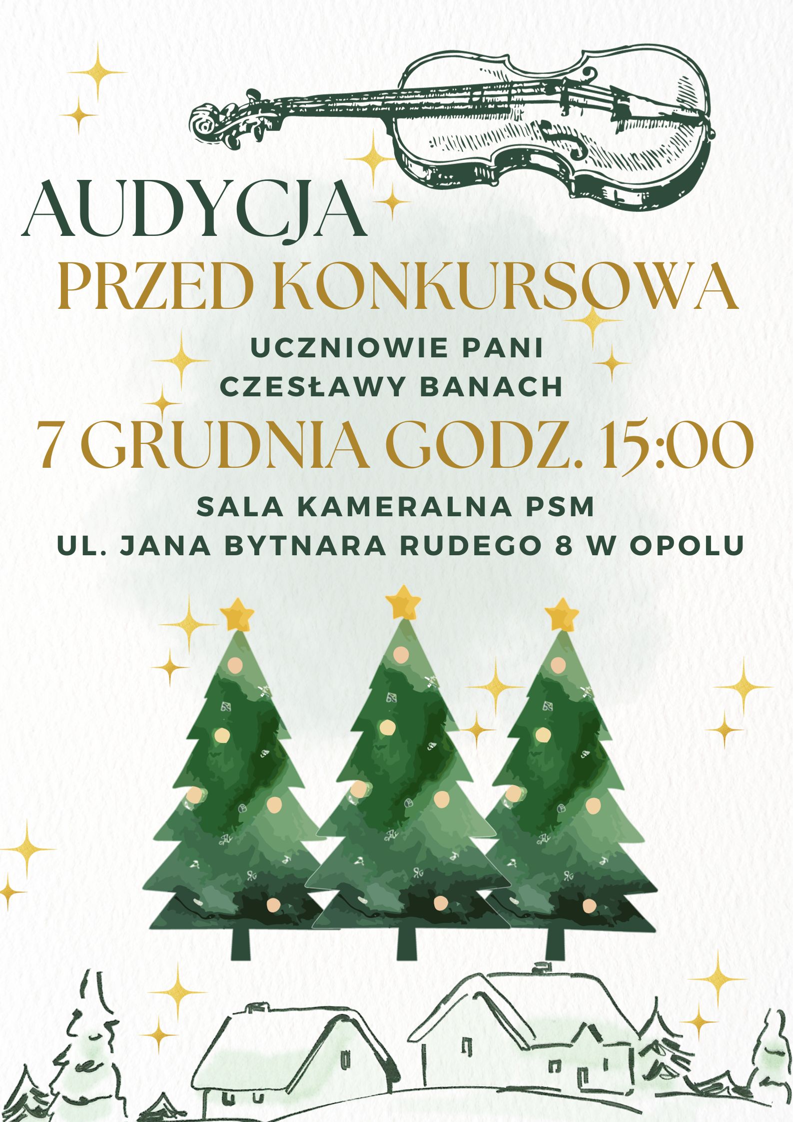Audycja przed konkursowa