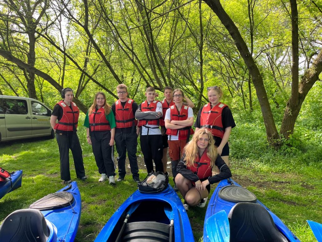 Kajaki też pływają…