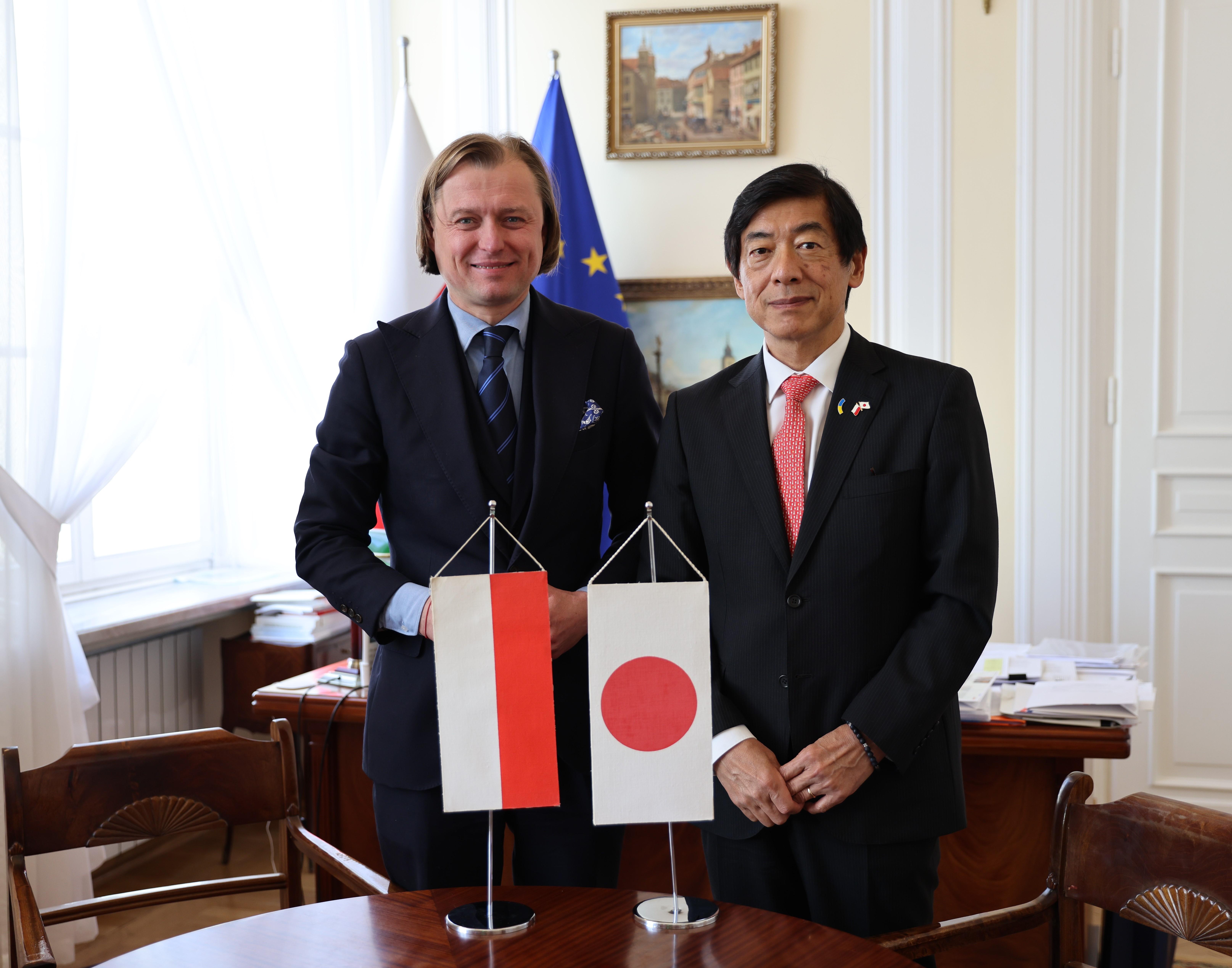Spotkanie Wojewody z Ambasadorem Japonii 