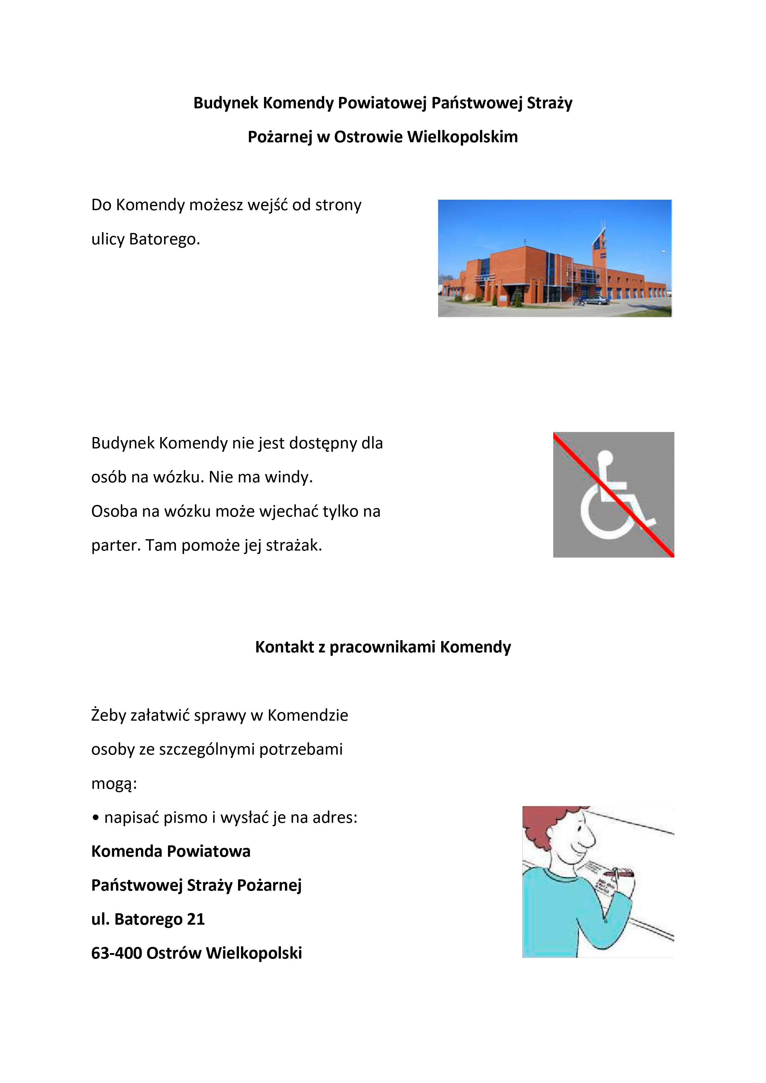 O komendzie, straży pożarnej i więcej - dla osoby z niepełnosprawnością intelektualną - wersja ETR