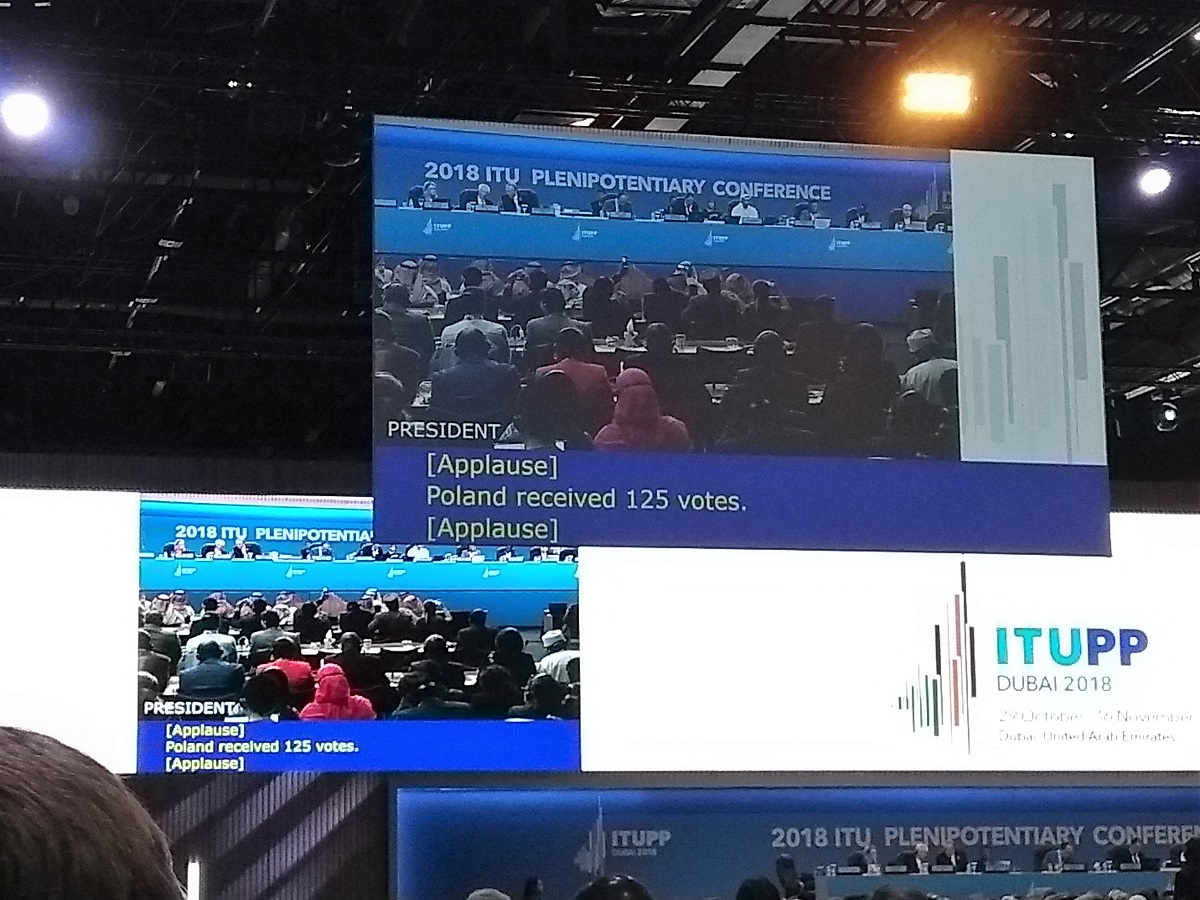 Polska wybrana na kolejną kadencję do Rady ITU