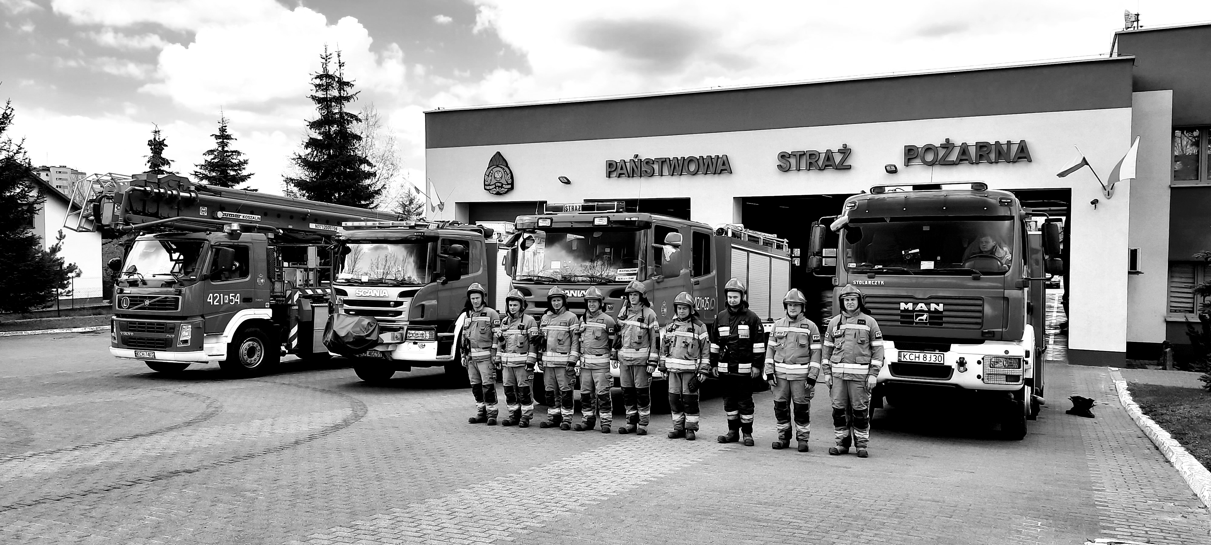 Strażacy uczlicili pamięć Zmarłego Policjanta