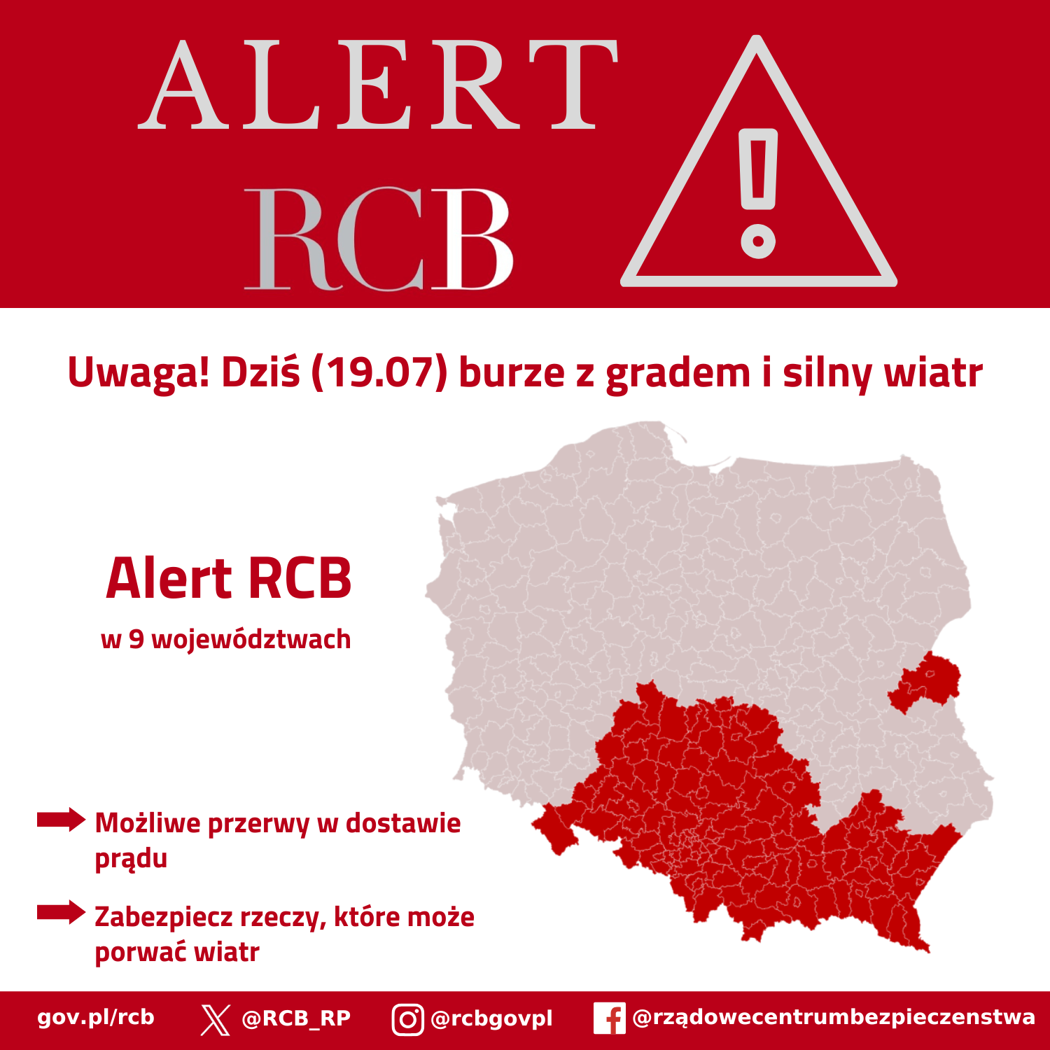 Alert RCB