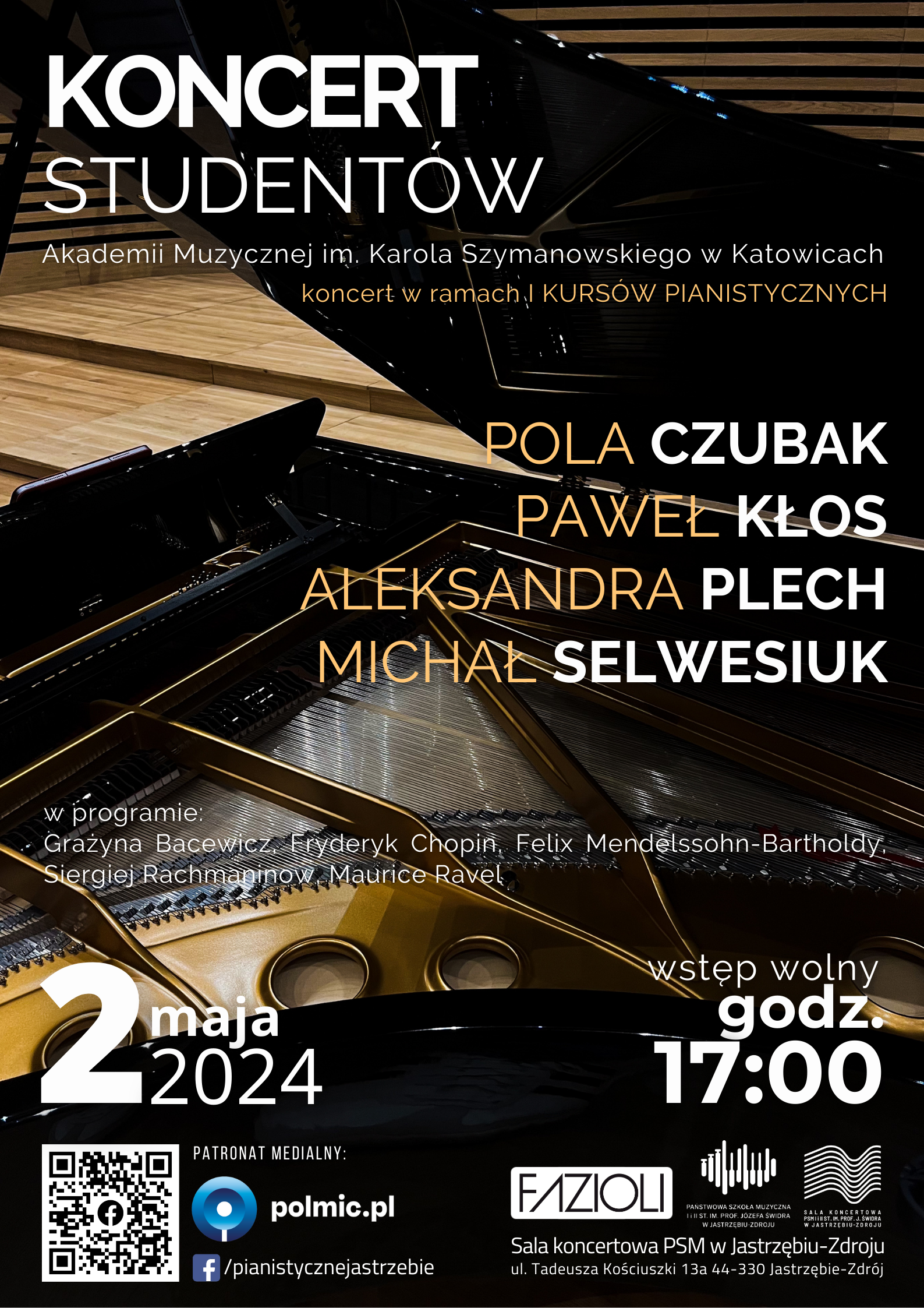 Koncert studentów AM w Katowicach 