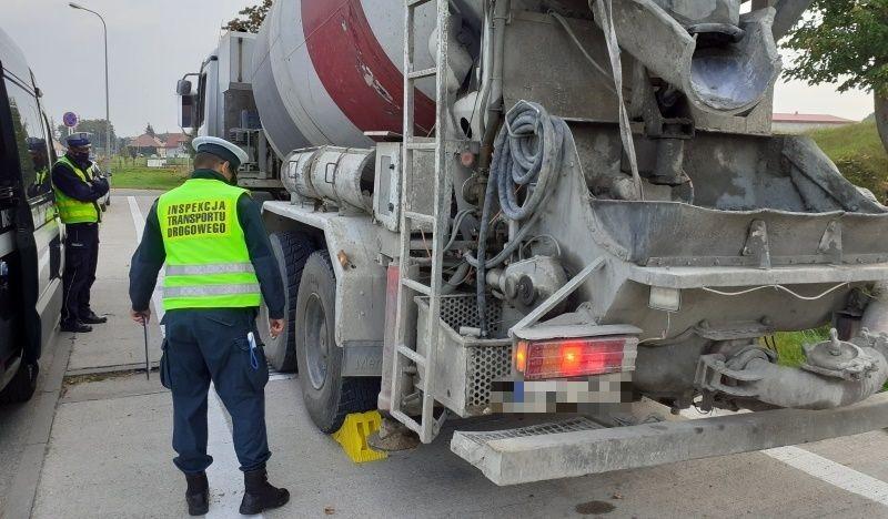 Betonomieszarka na wadze ITD.