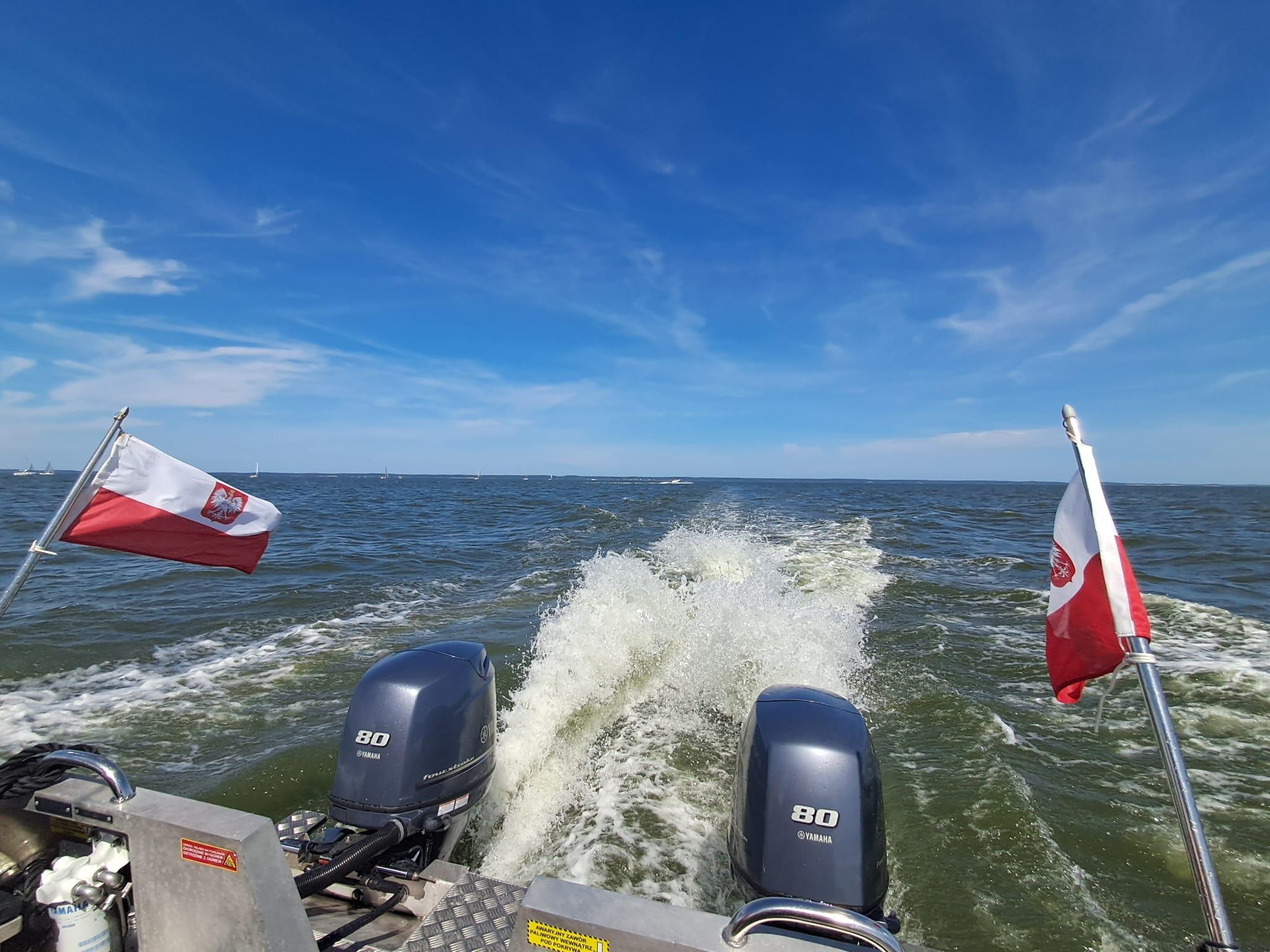 Służby mundurowe zabezpieczały regaty na Zalewie Wiślanym – Frombork 