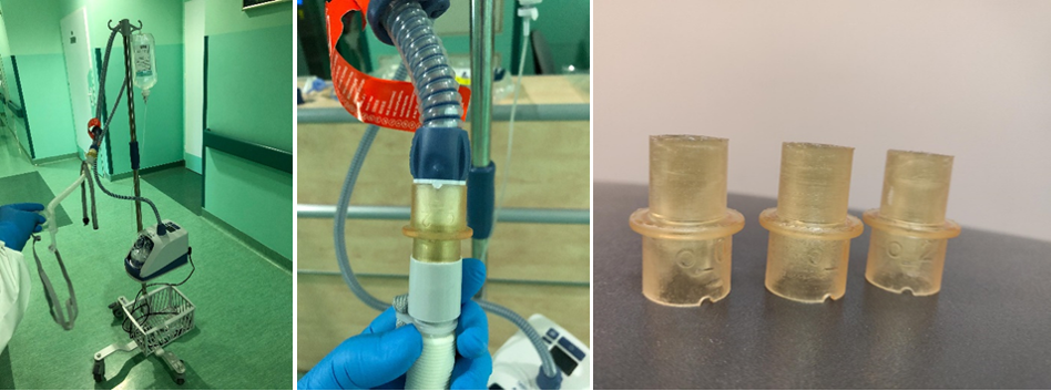 Adapter-złączka do maski tlenowej AIRVO2