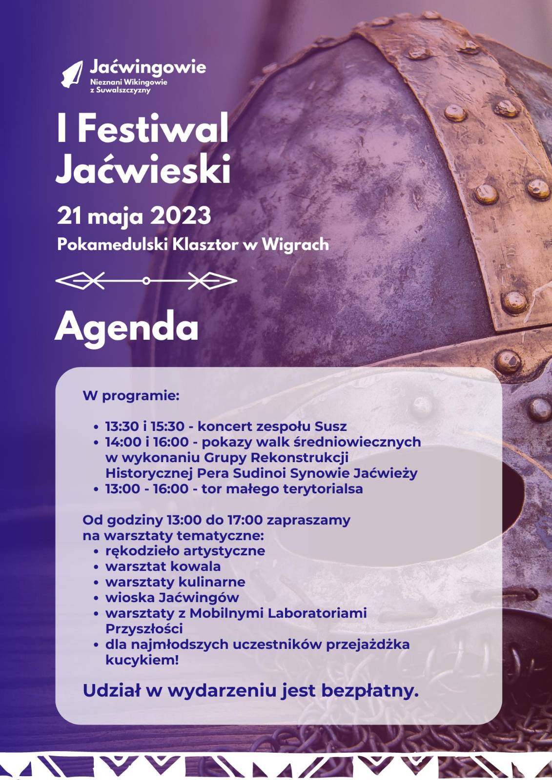 I Festiwal Jaćwieski - agenda