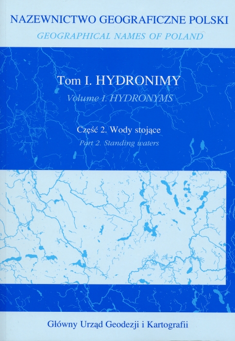 Tom I. Hydronimy