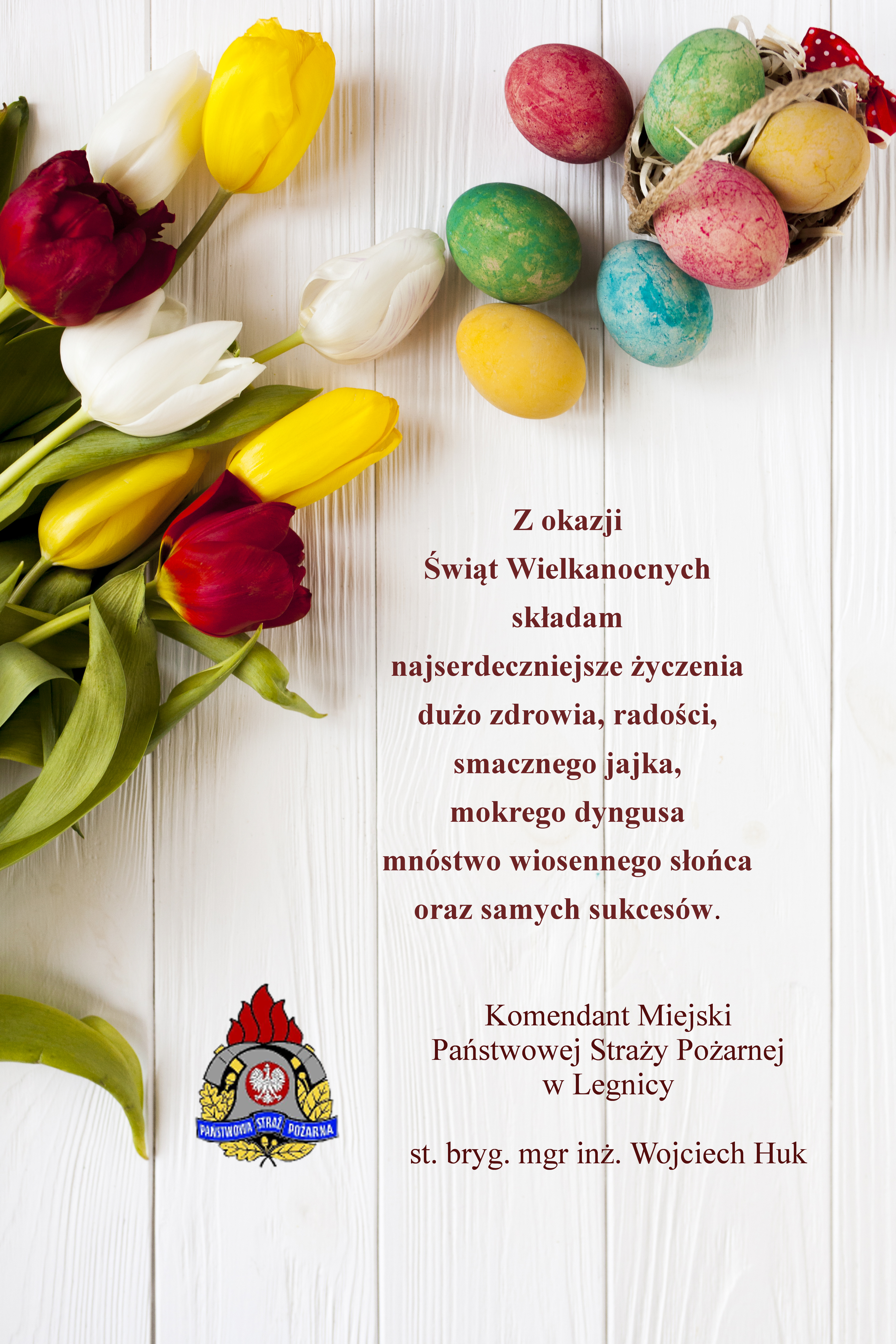 Życzenia Świąteczne KM PSP w Legnicy