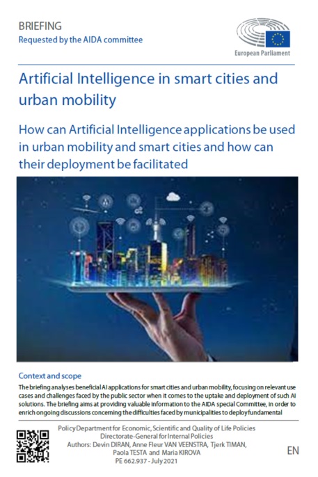 Artificial Intelligence in smart cities and urban mobility