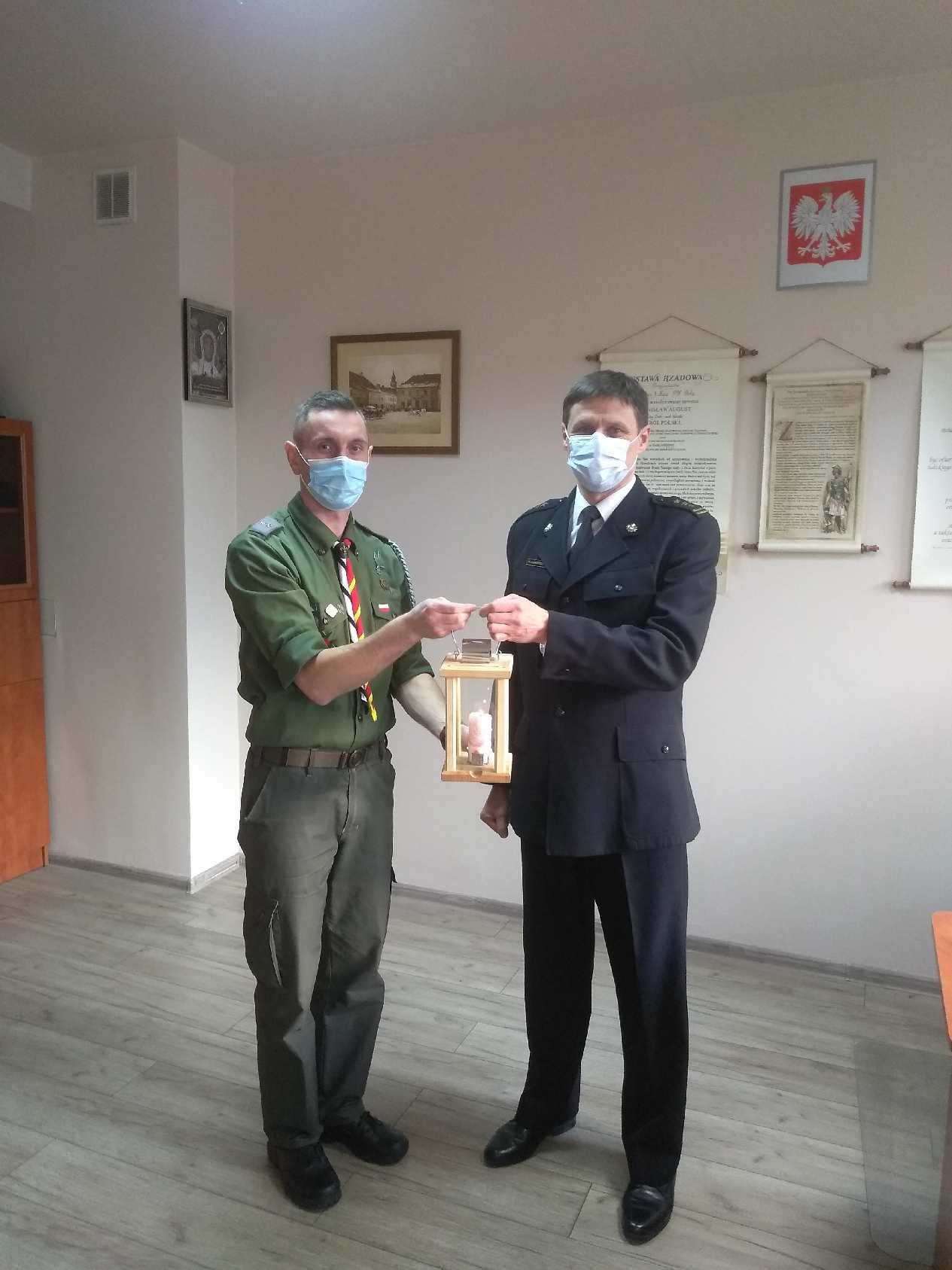 Przekazanie Betlejemskiego Światła Pokoju