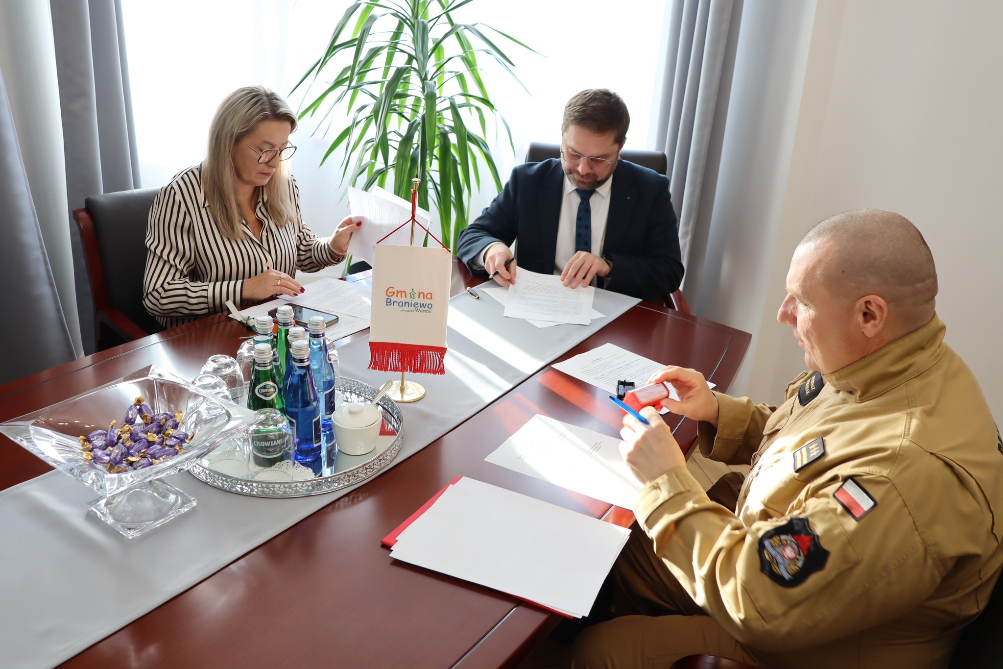 Wsparcie dla Komendy Powiatowej Państwowej Straży Pożarnej w Braniewie