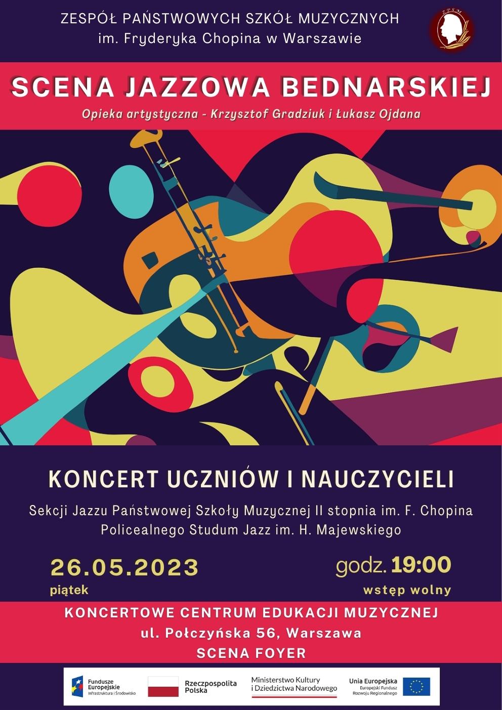 Afisz - Scena Jazzowa "Bednarskiej"