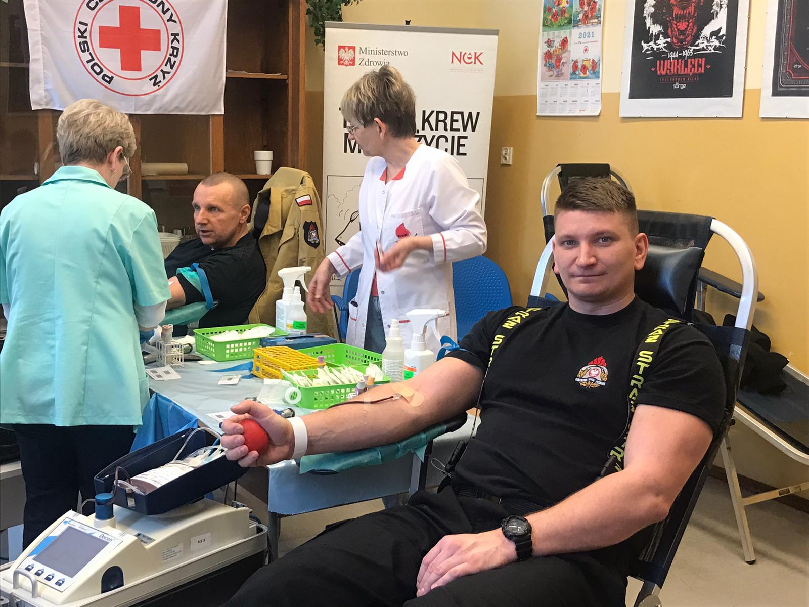 Akcja poboru krwi „SpoKREWnieni Służbą” – Braniewo
