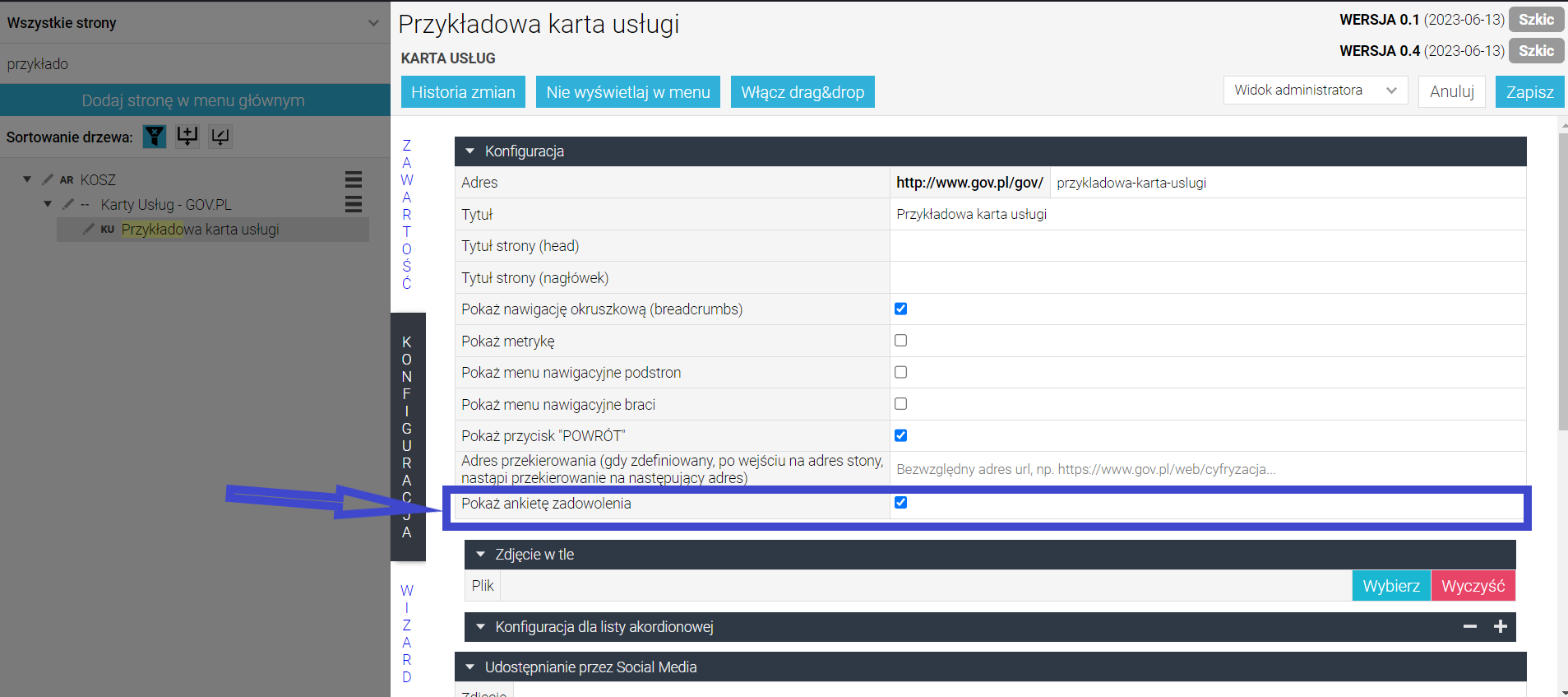 Pokaż ankietę zadowolenia