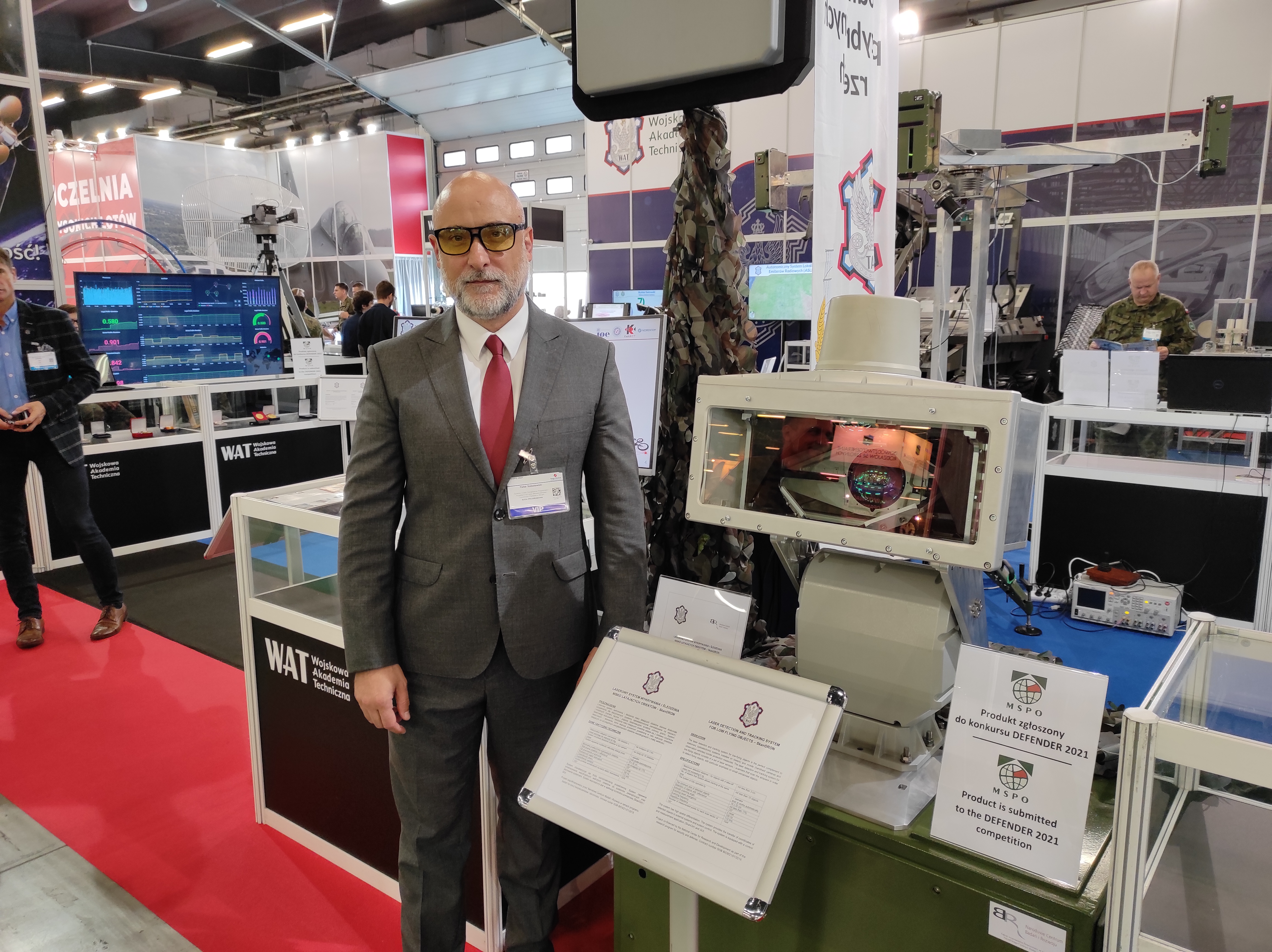 Laserowy system wykrywania i śledzenia nisko latających obiektów