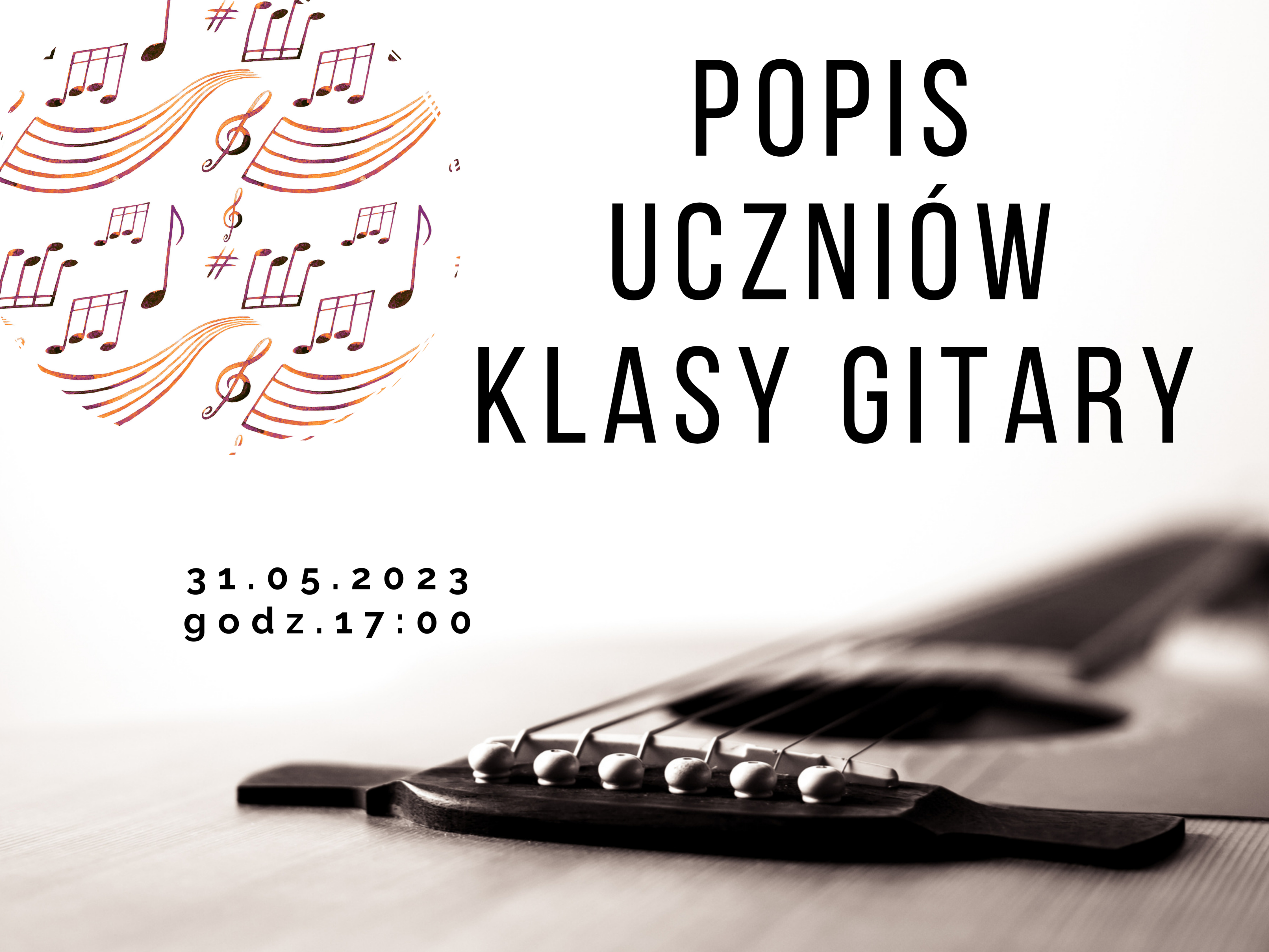Popis uczniów klasy gitary 31.05.2023