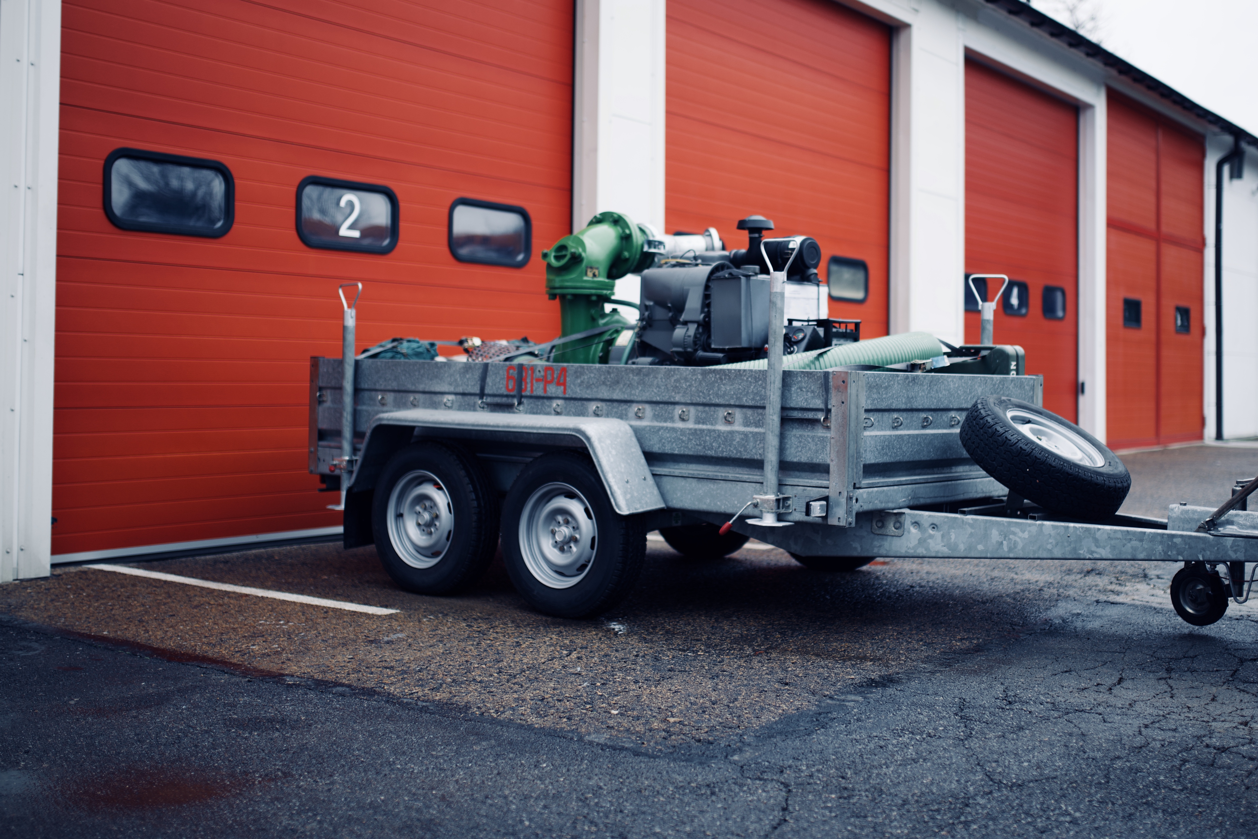 Przyczepa pompowa P 3400/2 - Białogon 150 HL