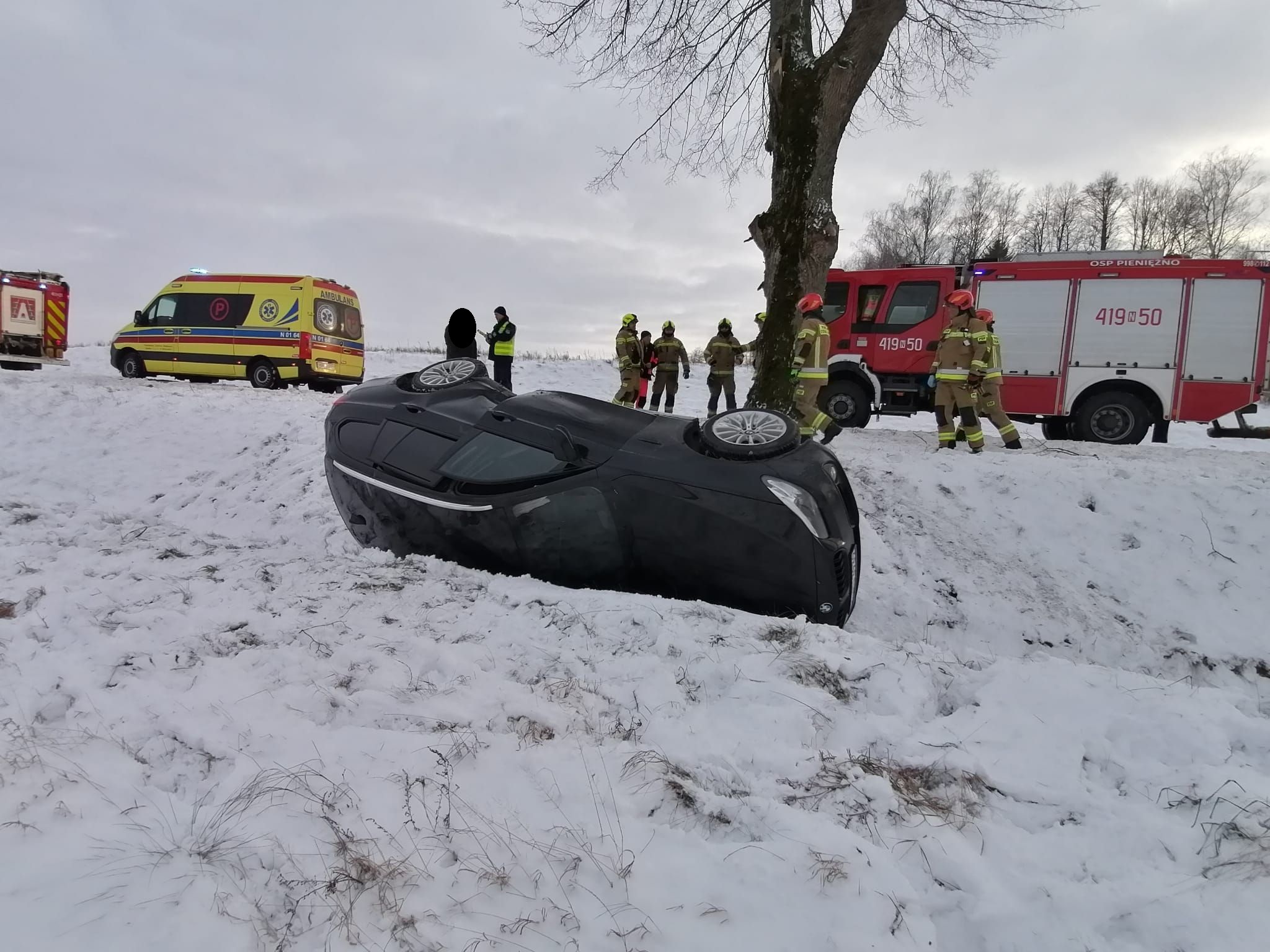 Niebezpiecznie na drogach – gmina Pieniężno