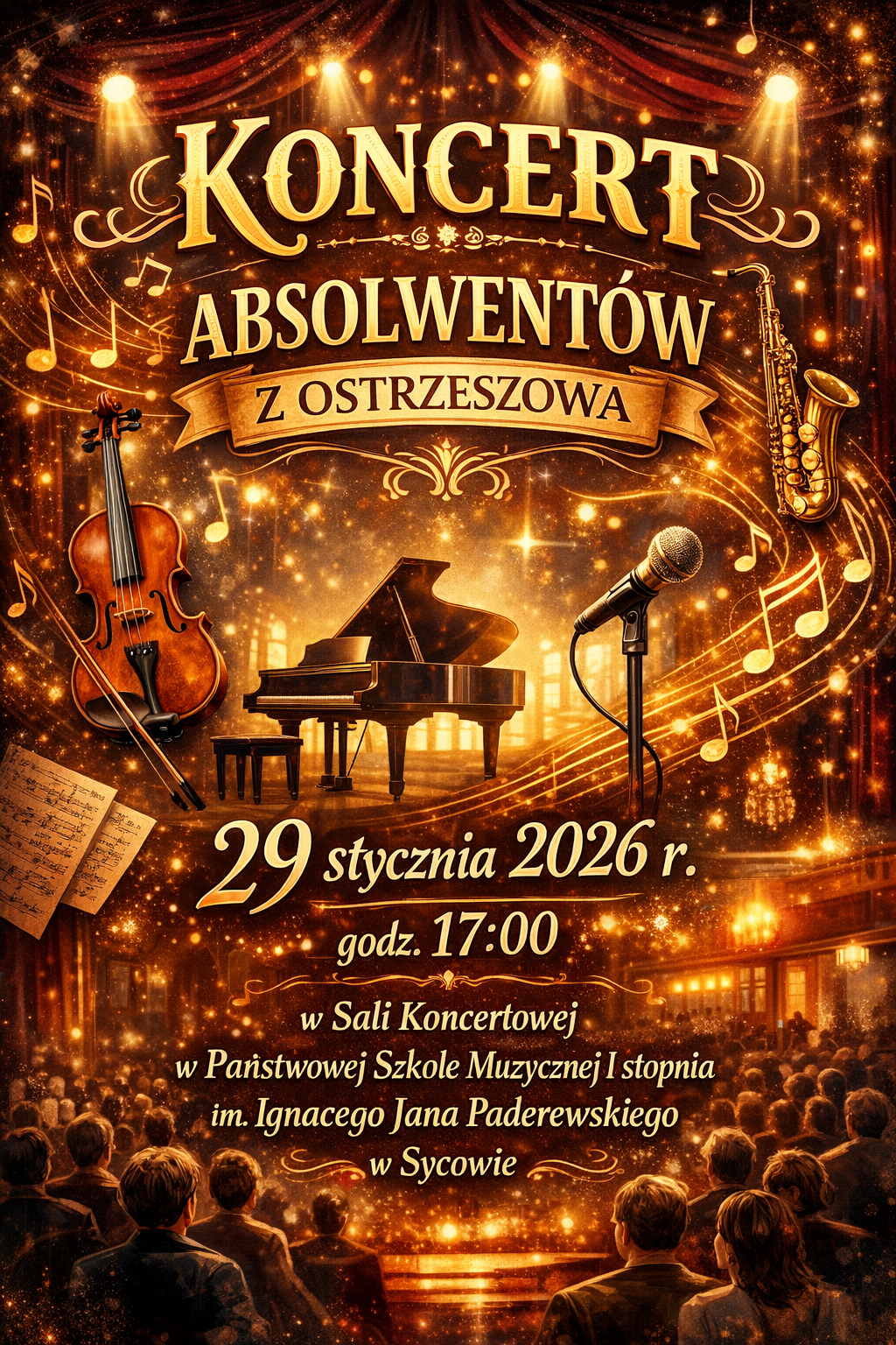 koncert absolwentów