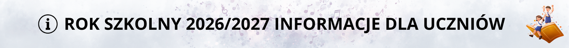 Informacje dla uczniów 2026/2027
