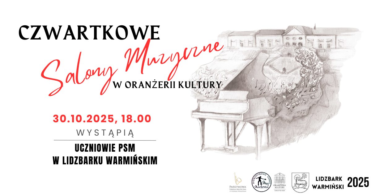 Koncert uczniów PSM I st. w Lidzbarku Warmińskim w Oranżerii w Lidzbarku Warmińskim