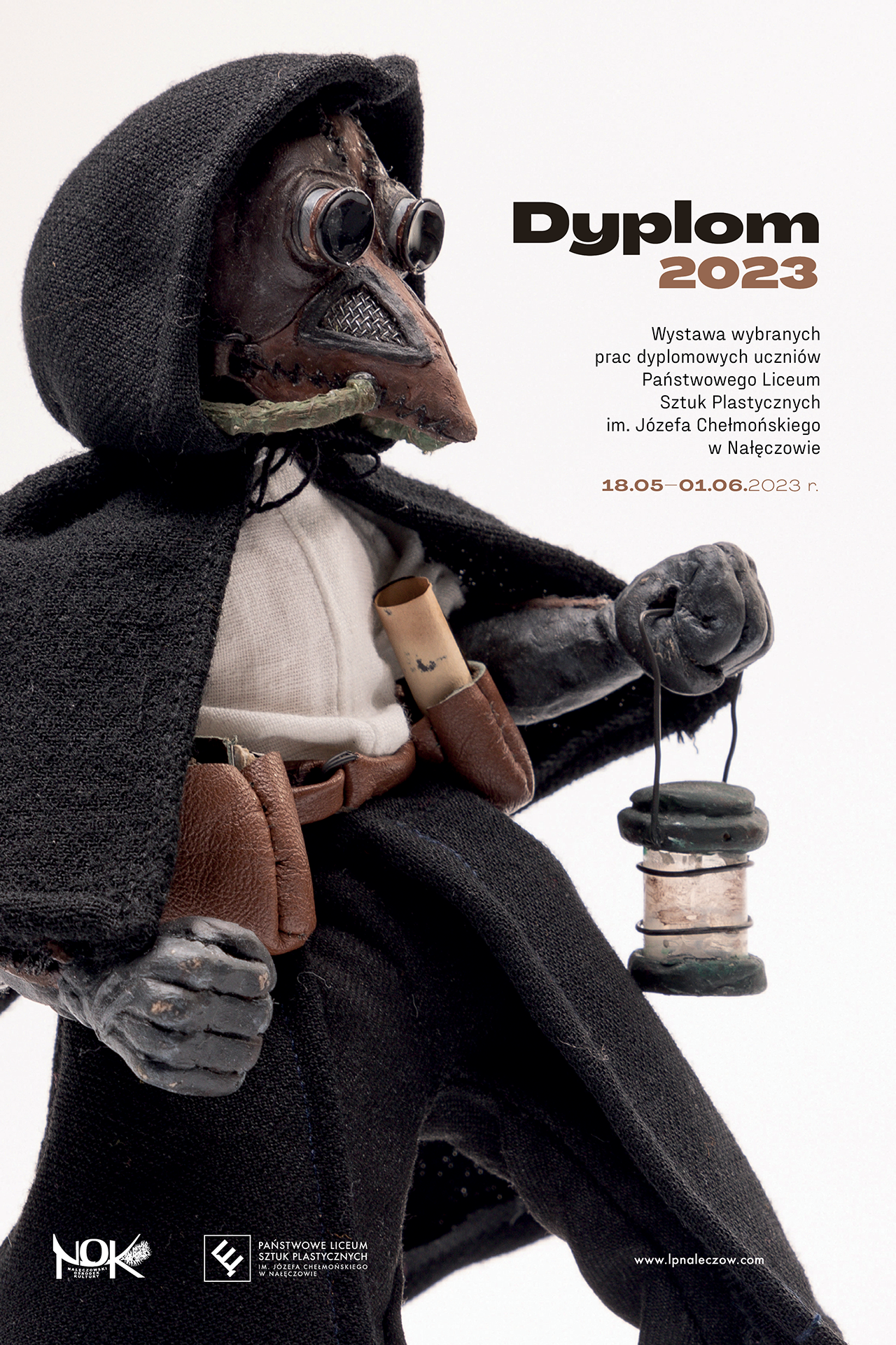 Plakat do wystawy Dyplom 2023