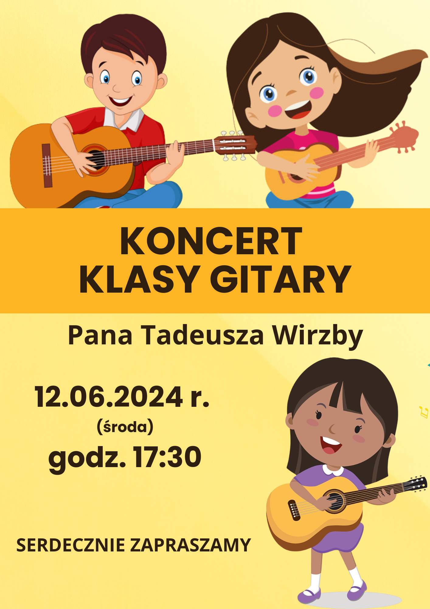 Koncert klas gitary