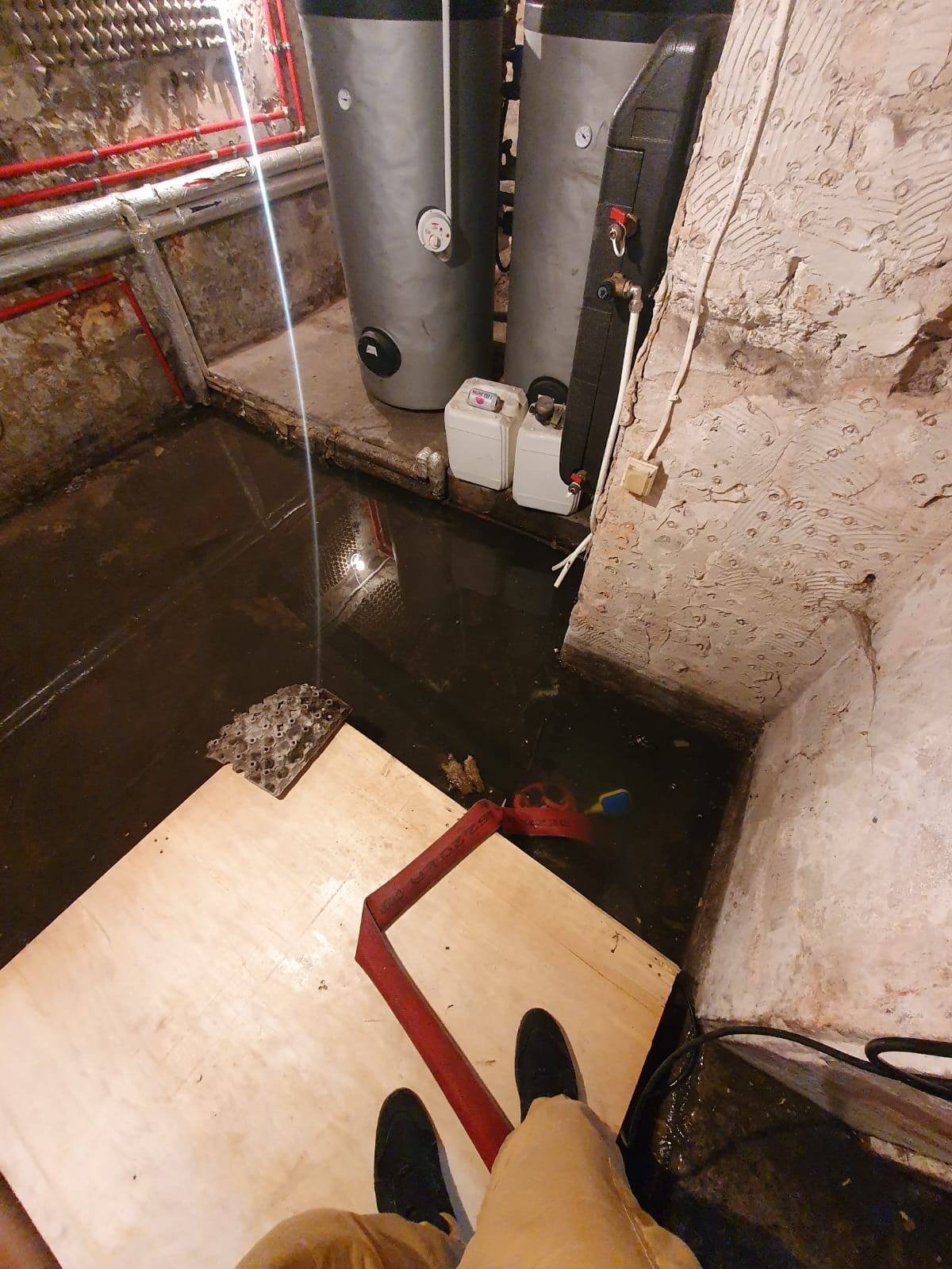 Skutki silnego wiatru oraz intensywnych opadów deszczu na terenie miasta Braniewa oraz powiatu braniewskiego