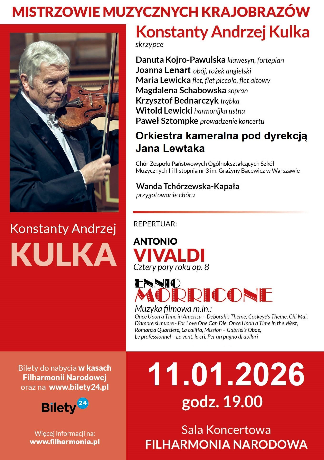 Mistrzowie Muzycznych Krajobrazów - Vivaldi/Morricone 