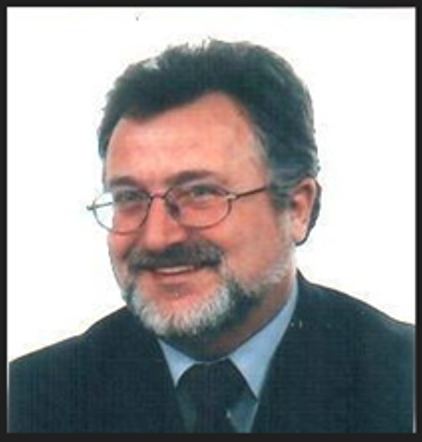 Zdjęcie przedstawia zmarłego Jerzego Pindelskiego.