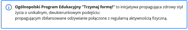 trzymaj forme